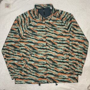 Fabletics Large Tiger Camo The Only Coach Jacket: Size Extra Large